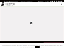 Tablet Screenshot of nightowlscollective.com